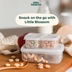 Litttle Blossom Organic Brown Rice Puffs | Strawberry