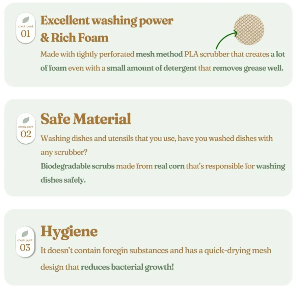 Mamaforest Biodegradable Mesh Scrubber
