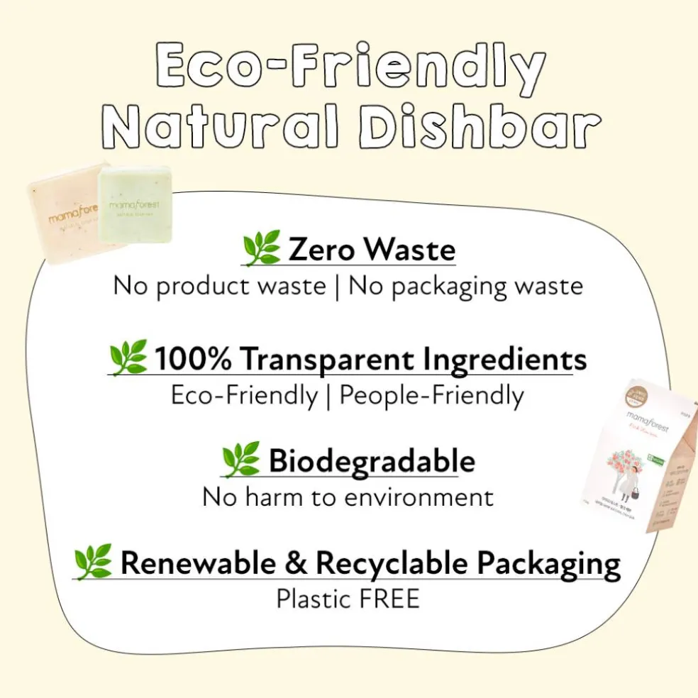 Mamaforest Natural Dish Bar - Green Harmony