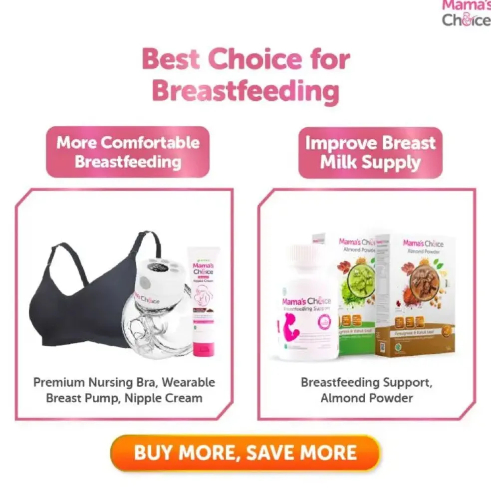Mama's Choice Ultra Soft Nursing Bra