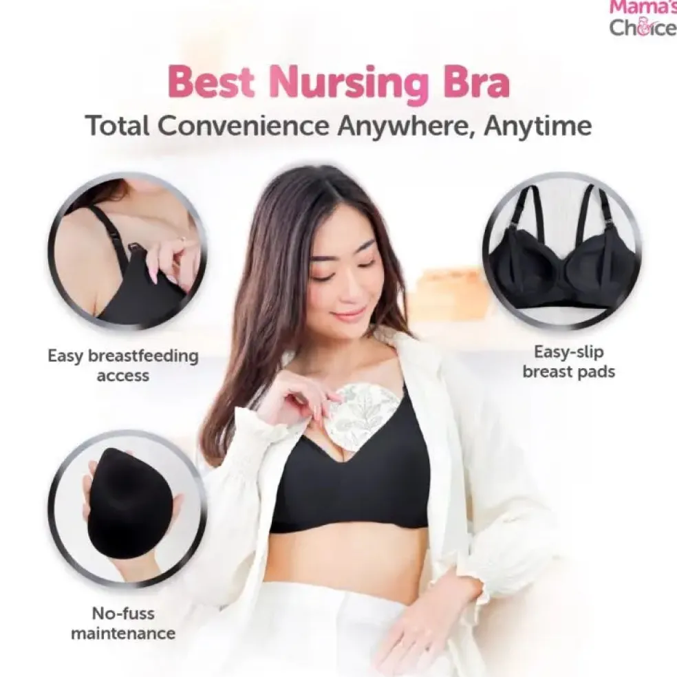 Mama's Choice Ultra Soft Nursing Bra