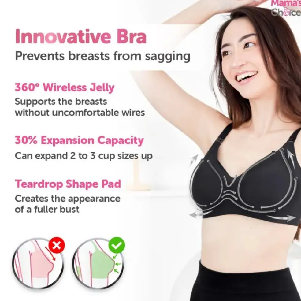 Mama's Choice Ultra Soft Nursing Bra