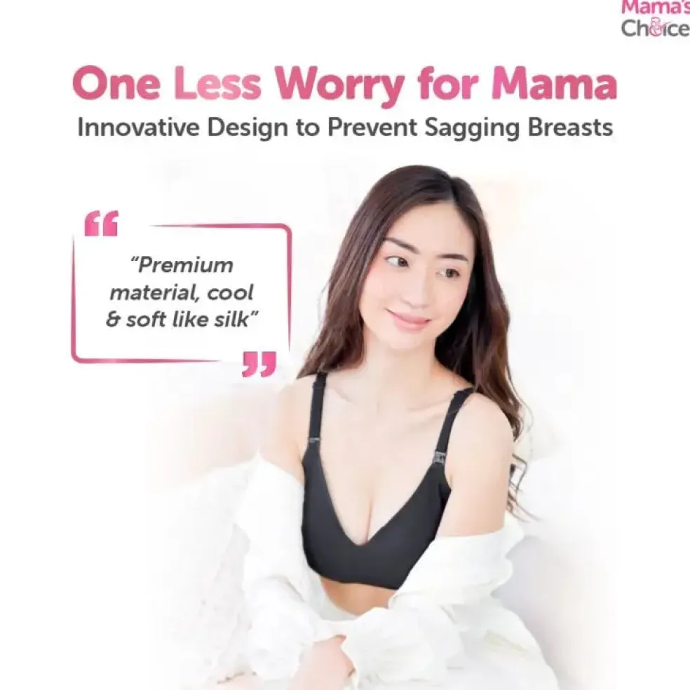 Mama's Choice Ultra Soft Nursing Bra