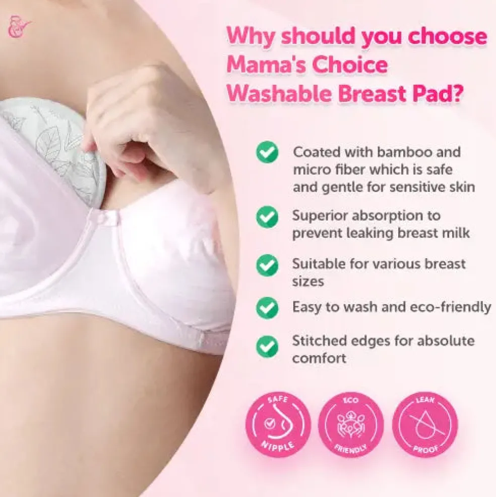 Mama's Choice Washable Breast Pad