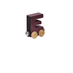 Maple Landmark Magnetic NameTrain - Letter E