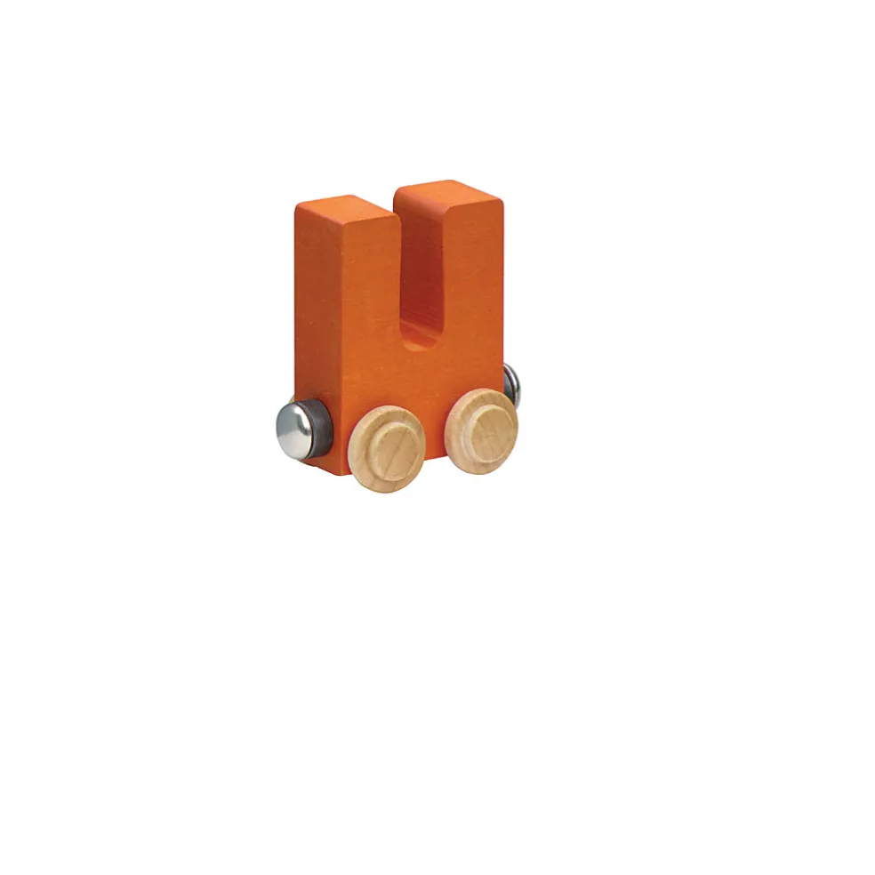 Maple Landmark Magnetic NameTrain - Letter U