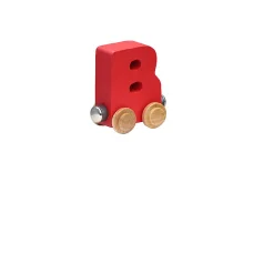Maple Landmark Magnetic NameTrain - Letter B
