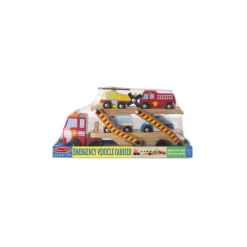 Melissa & Doug Emergency Vehicle Carrier