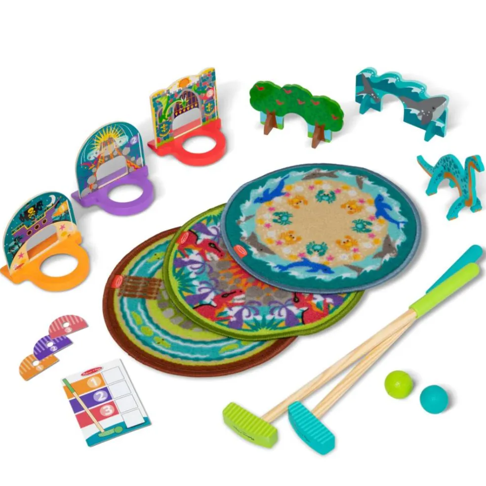 Melissa & Doug Fun at the Fair! Mini Golf Play Set