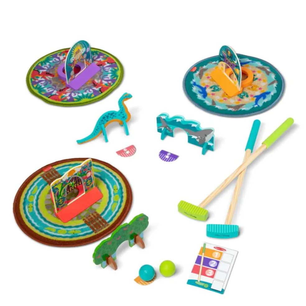 Melissa & Doug Fun at the Fair! Mini Golf Play Set