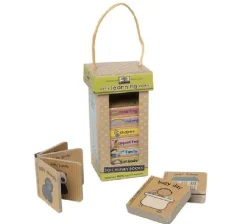 Melissa & Doug Natural Play Book Tower