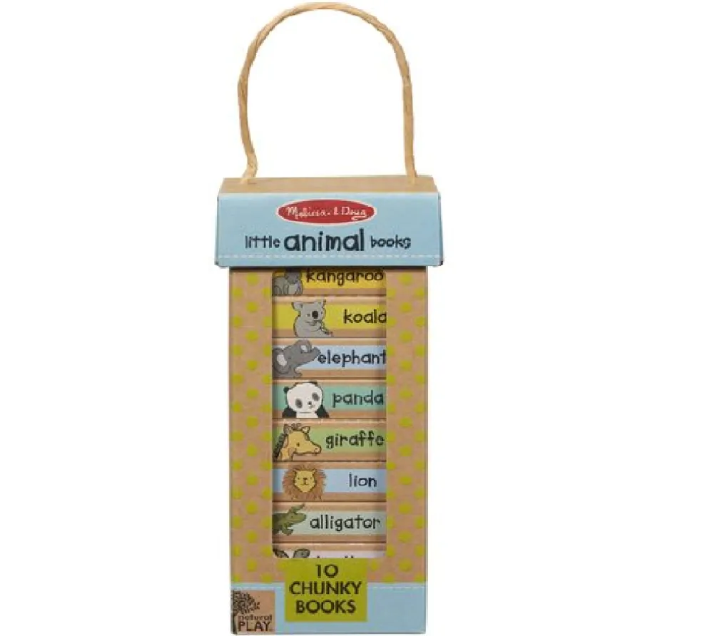 Melissa & Doug Natural Play Book Tower