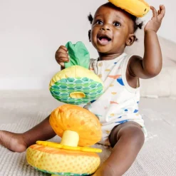 Melissa & Doug Pineapple Soft Stacker