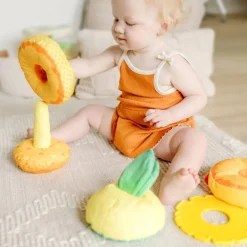 Melissa & Doug Pineapple Soft Stacker