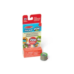 Melissa & Doug Sticker WOW! Mini Activity Pad & Sticker Stamper