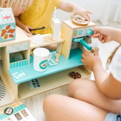Melissa & Doug Wooden Cafe Barista Coffee Shop