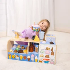 Melissa & Doug Wooden Cool Scoops Ice Creamery