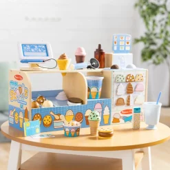 Melissa & Doug Wooden Cool Scoops Ice Creamery