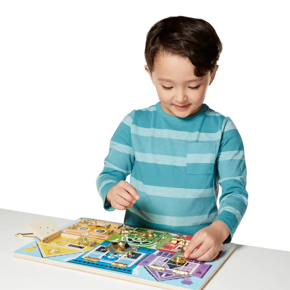 Melissa & Doug Wooden Latches Board
