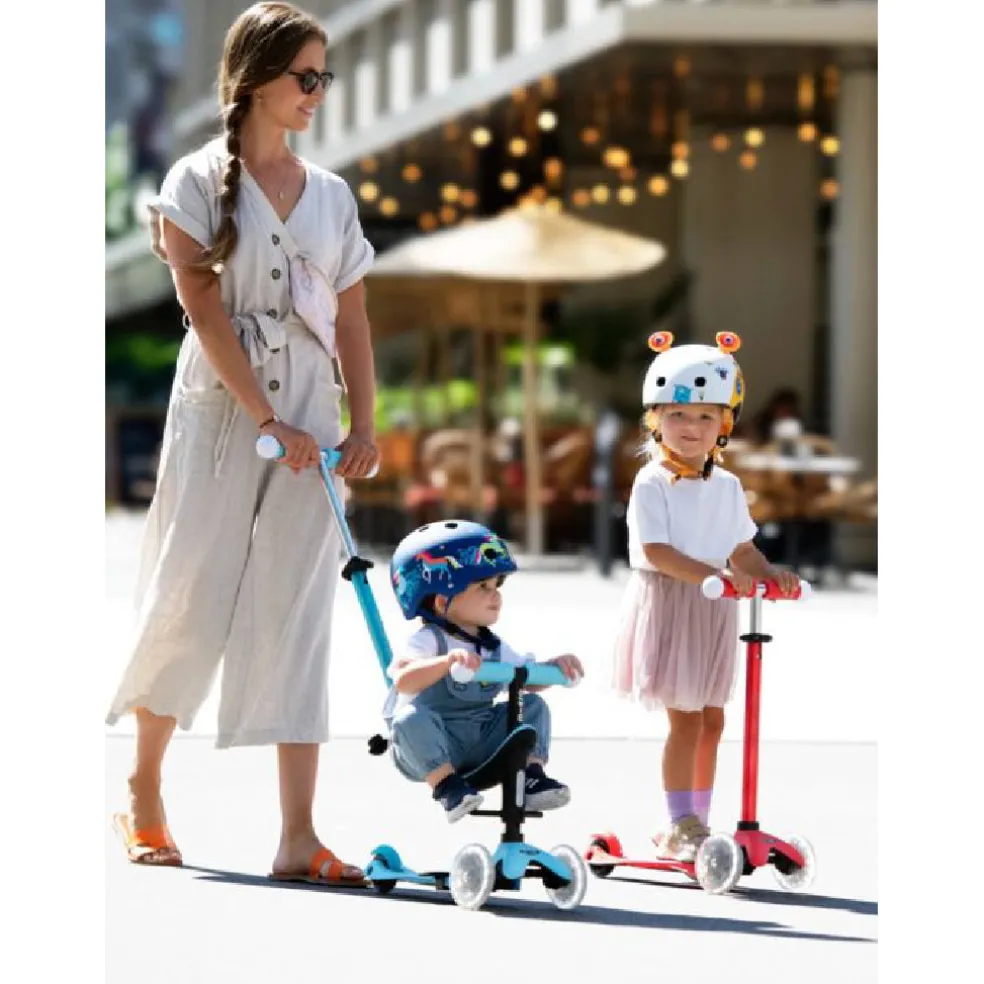 Micro Mini2Grow Deluxe Magic Scooter (LED on Wheels + Handles)