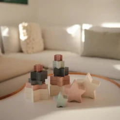 Mushie Nesting Stars Toy