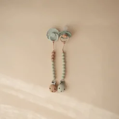 Mushie Pacifier Clips Eva