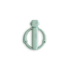 Mushie Robot Rattle Teether