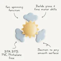 Mushie Suction Spinner Toy
