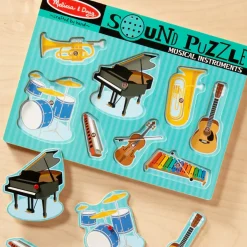 Musical Instruments Sound Puzzle (8 Pieces)