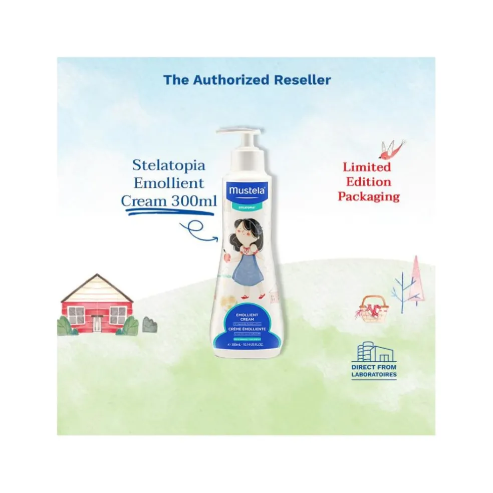 Mustela Fairy Tale Stelatopia Emollient Cream - Snow White