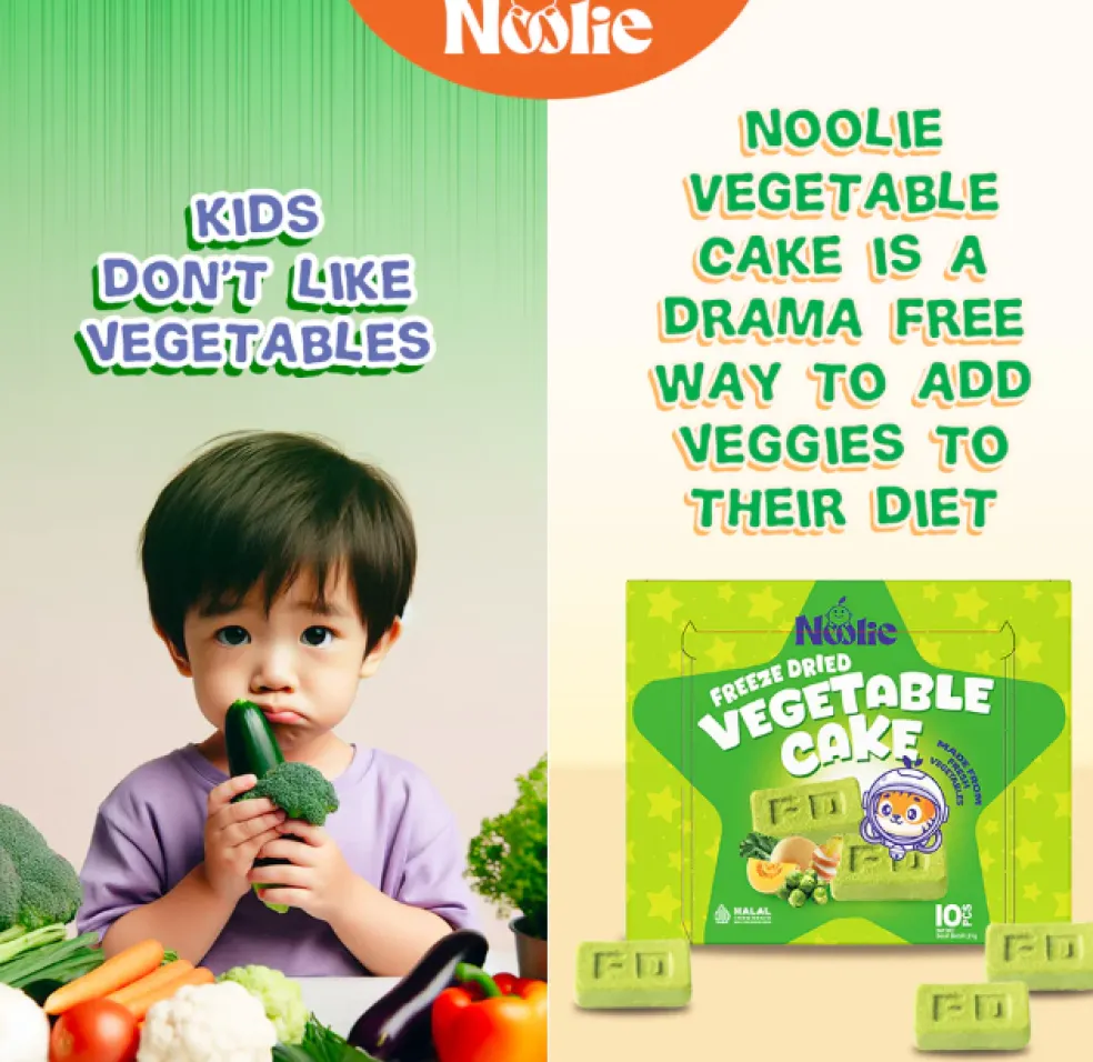 Noolie Freeze Dried Vegetable Cake