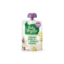 Only Organic Banana, Vanilla & Greek Yoghurt Brekkie Pouch