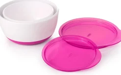 OXO Tot Small and Large Bowl Pink Set