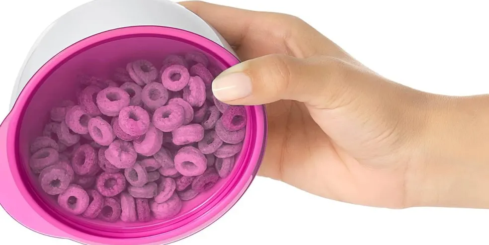 OXO Tot Small and Large Bowl Pink Set