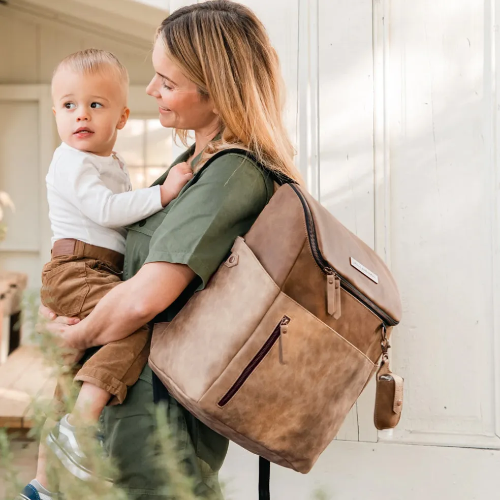 Petunia Pickle Bottom Tempo Backpack - Brioche