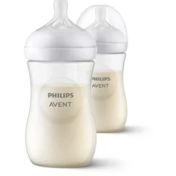 Philips Avent Natural Response Baby Bottle Twin - 3 Sizes