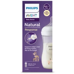 Philips Avent Natural Response Baby Bottle Single 260ml