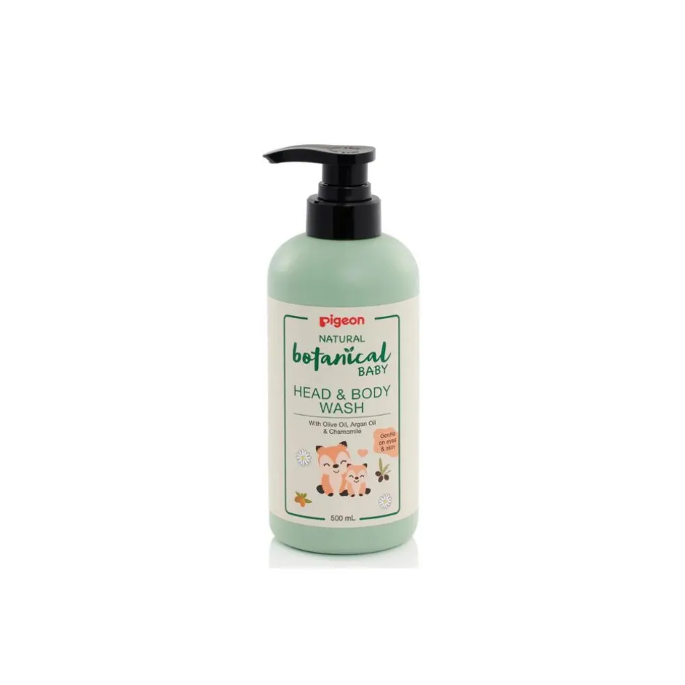 Pigeon Natural Botanical Baby Head & Body Wash