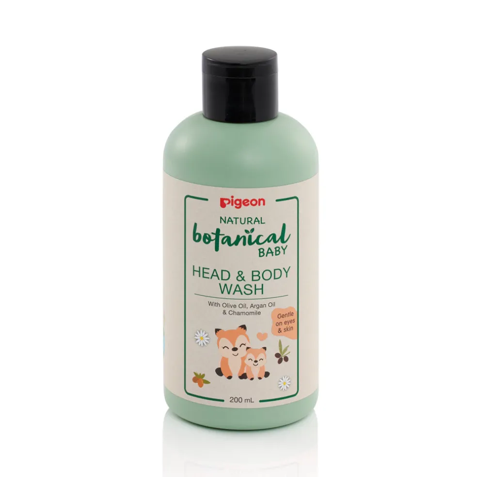 Pigeon Natural Botanical Baby Head & Body Wash