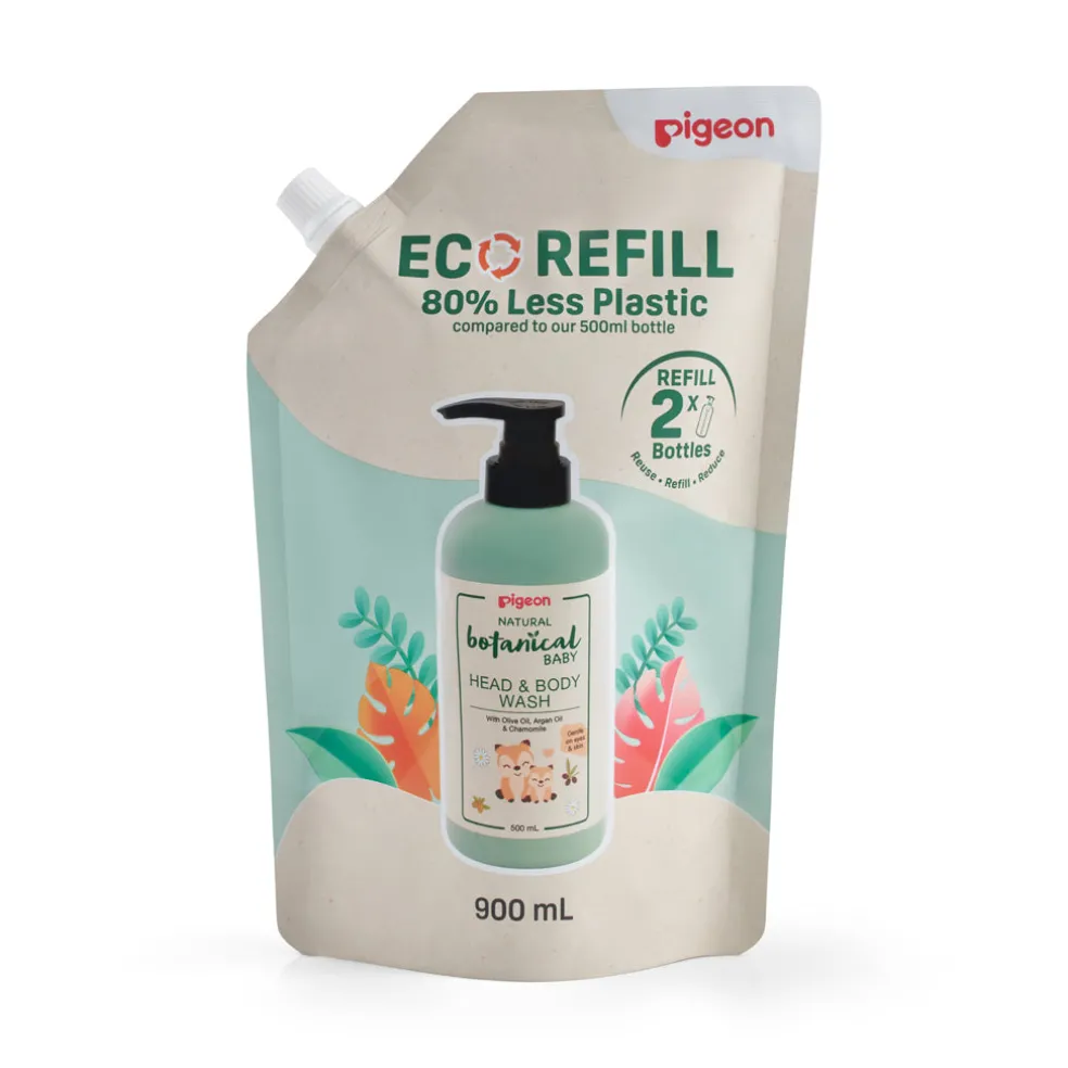 Pigeon Natural Botanical Baby Head & Body Wash