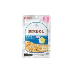 Pigeon Retort Baby Food Sea Bream Cooked Rice 80g