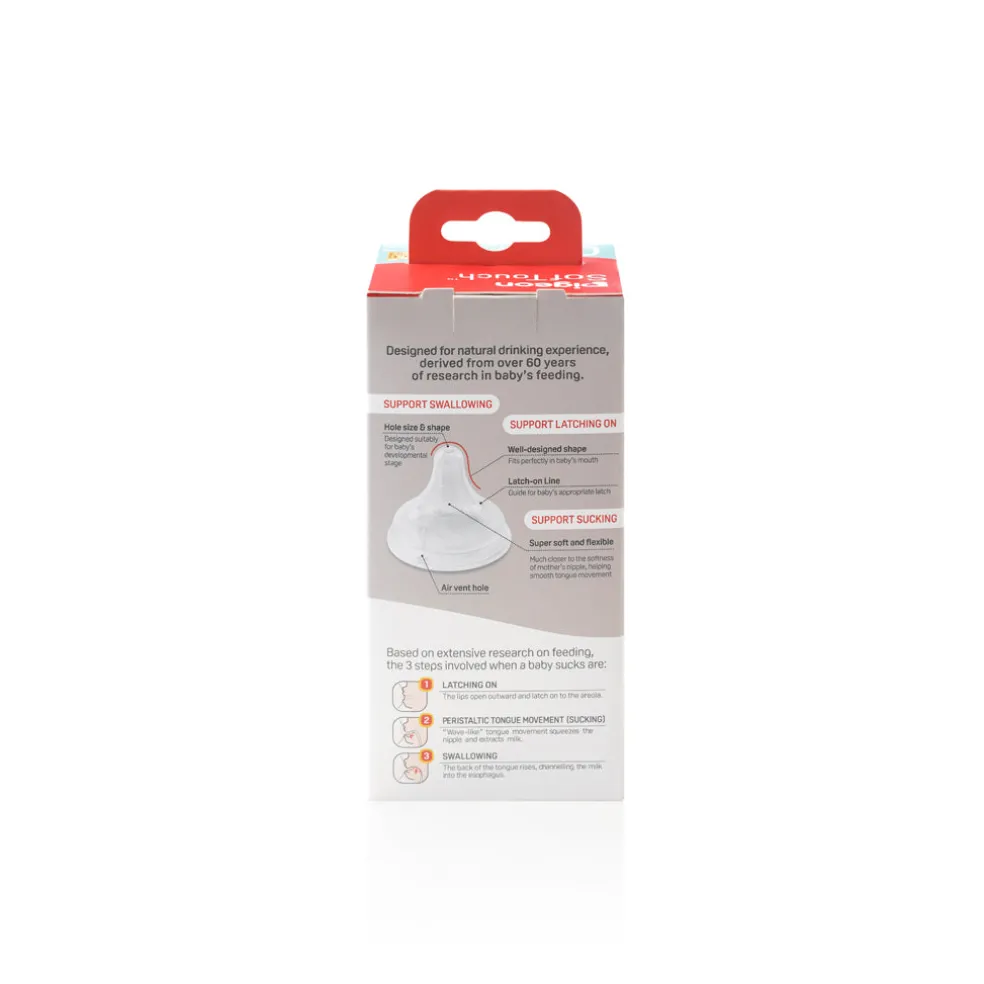 Pigeon SofTouch 3 Nursing Bottle Glass
