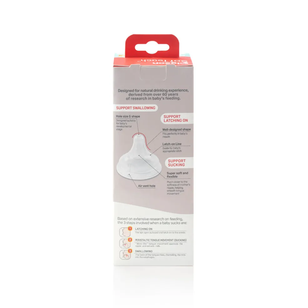 Pigeon SofTouch 3 Nursing Bottle Glass