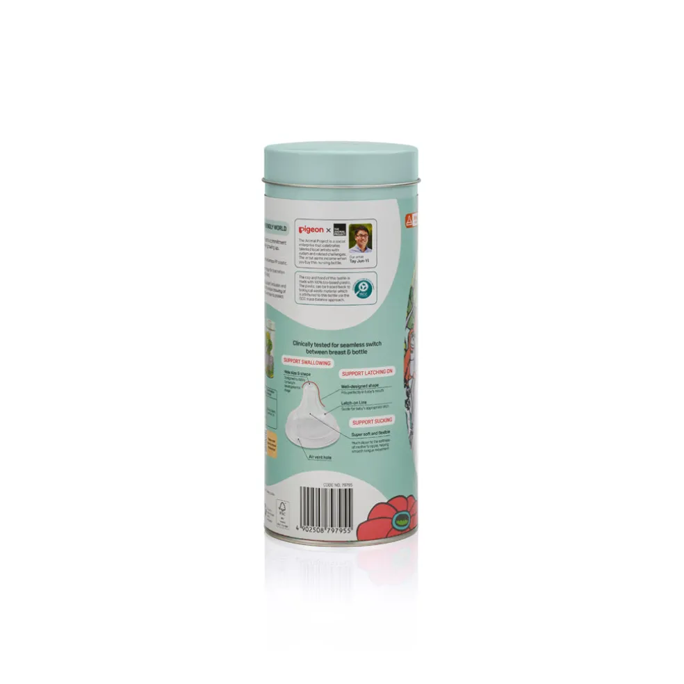 Pigeon SofTouch 3 Nursing Bottle - Biomass-PP (PPSU) Limited Edition