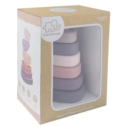 Playground Silicone Stacking Tower - Heart