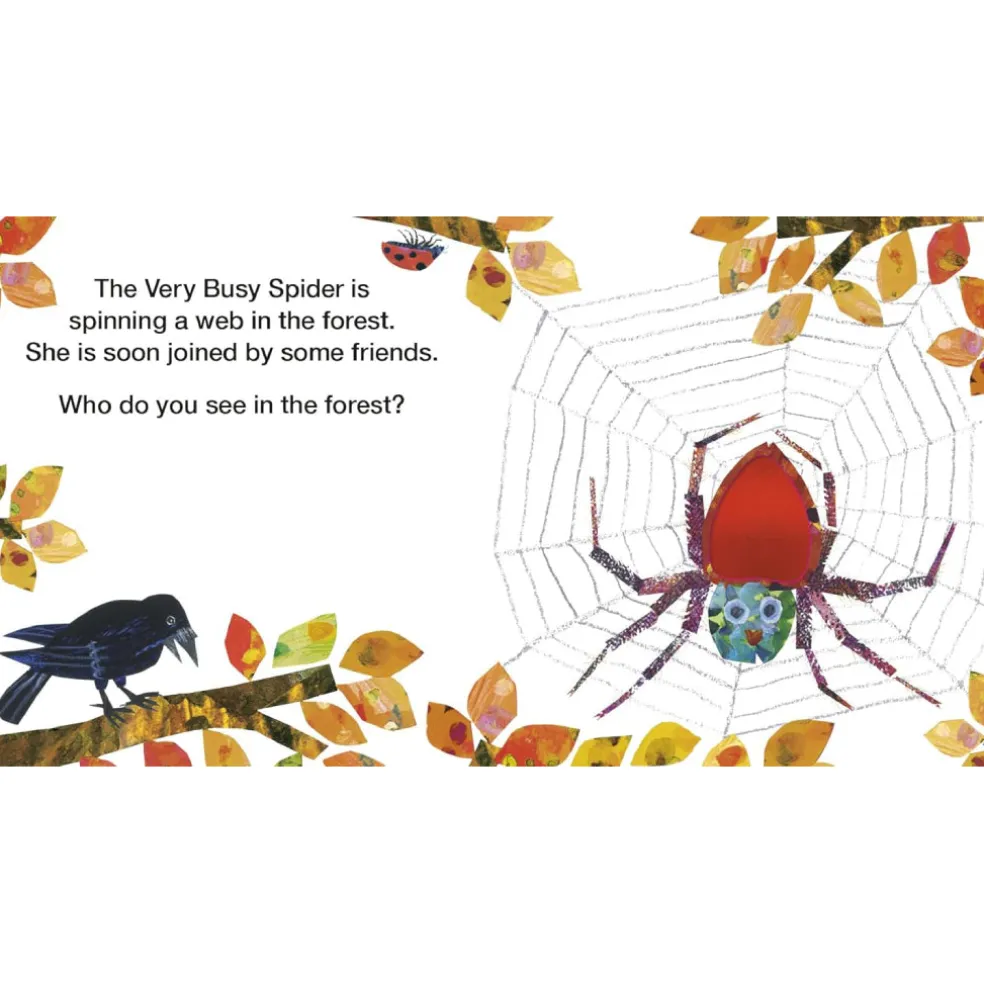 Random House The Very Busy Spider's Forest Friends: A Touch-and-Feel Book