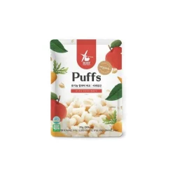 Rosy Organic Rice Puffs (Original) - Apple Carrot 20g