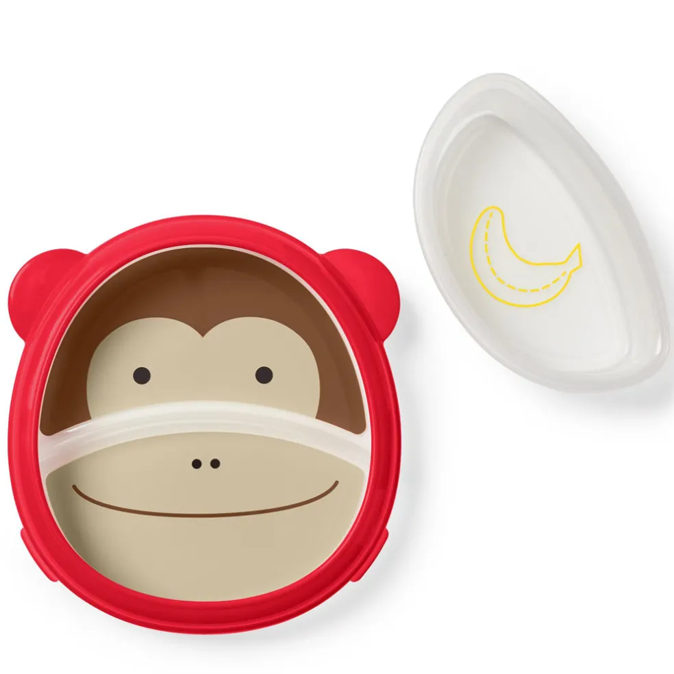 Skip Hop Zoo Smart Serve Plate and Bowl
