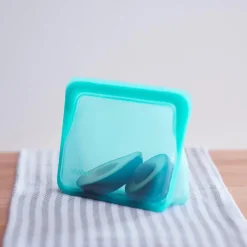 Stasher Reusable Silicone Bag, Stand-Up Mini Bag