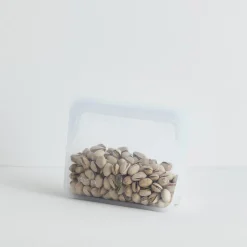 Stasher Reusable Silicone Bag, Stand-Up Mini Bag
